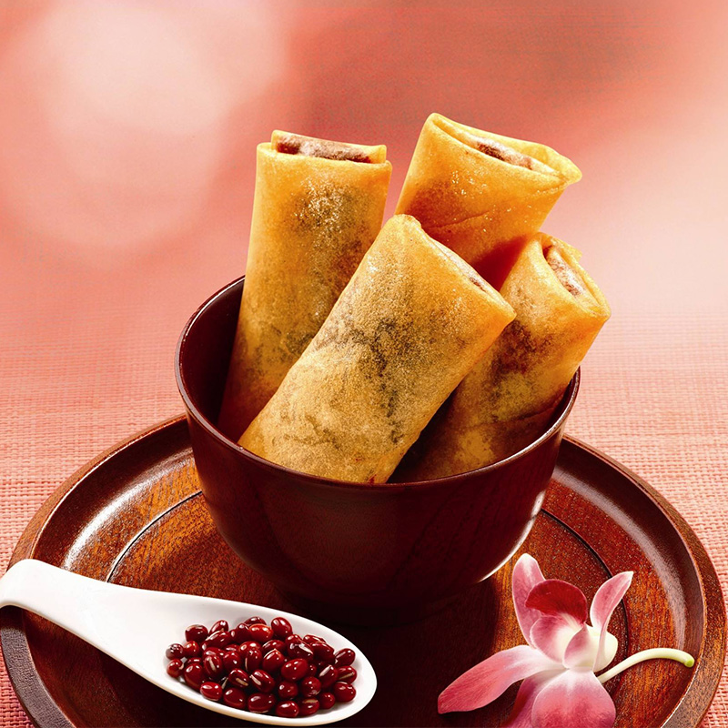豆沙春卷